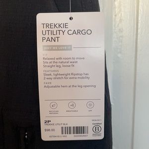 ATHLETA TREKKIE UTILITY CARGO PANTS